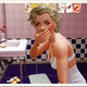 Illustration for article titled Marilyn Monroe Eats Pizza, Sleeps Alone in The Sims